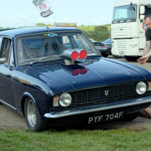 PYF704F Blue Ford Cortina Mk2 7800cc - SW1967 Julie Simmons