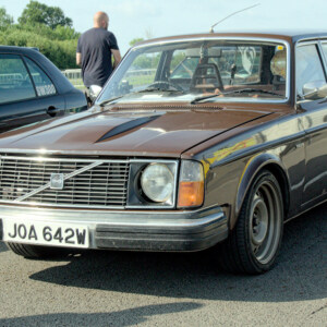 JOA642W Brown Volvo 245 Estate - SW642 Leon Spanos