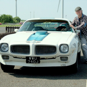 WWU740J White Pontiac Firebird Trans Am - SW46 Sam Agnew