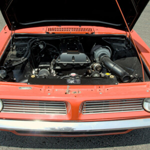 GWF77N Orange Morris Marina Coupe with Saab Turbo engine - SW113 John Andrews