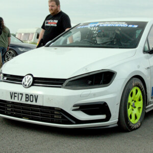 VF17BOV White VW Golf Mk7 R - SW474 Wayne Gill