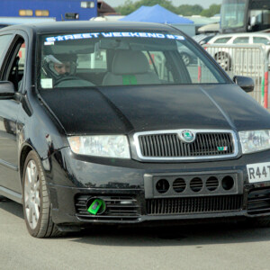 R44TJA Black Skoda Fabia VRS - SW300 James Ratcliffe