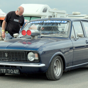 PYF704F Blue Ford Cortina Mk2 7800cc - SW1967 Julie Simmons