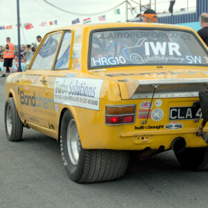 CLA442H Yellow Ford Cortina Mk2 351ci - SW3 Ian Walley