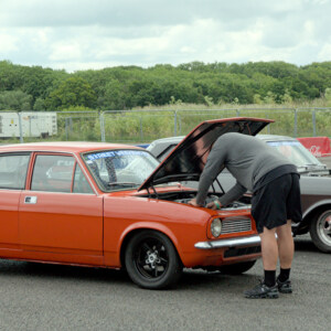 GWF77N Orange Morris Marina Coupe with Saab Turbo engine - SW113 John Andrews
