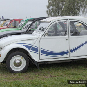 A180FBY White Citroen 2CV Beachcomber Edition