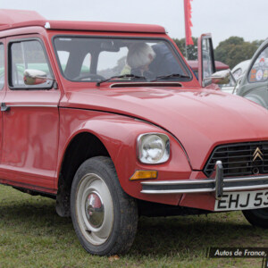 EHJ539Y Red Citroen Dyane
