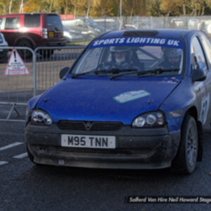 M95TNN Blue Vauxhall Corsa B - Car 60 Richard Kay / Ryan Witty