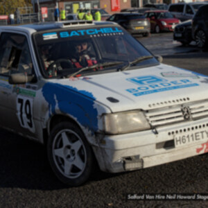 H611ETY Peugeot 205 GTI - Car 79 Mark Young / Joanna Young