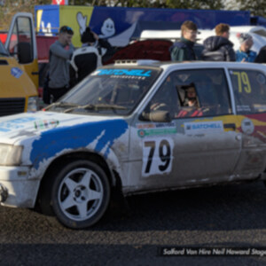H611ETY Peugeot 205 GTI - Car 79 Mark Young / Joanna Young