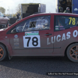 MKZ6681 Red Citroen C2 - Car 78 Lauren Groves / Iwan Jones