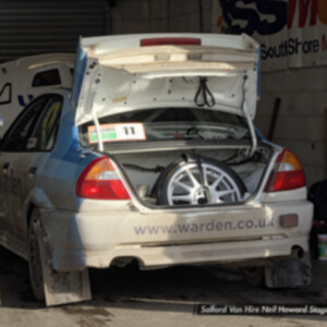Mitsubishi Lancer Evo VI - Car 11 Adrian Atkinson / Dave Riley