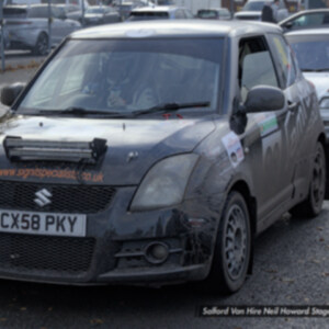 CX58PKY Black Suzuki Swift Mk4 - Car 98 Brendan Leonard / Duncan Leonard
