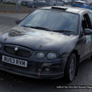 BU53RVM Black MG ZR 105 - Car 101 Rhodri Jones / Yvonne Walton