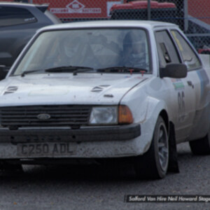 C250ADL White Ford Escort Gartrac G3 - Car 86 Paul Steventon / Michael Hughes