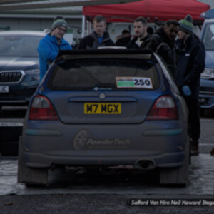 M7MGX Blue MG ZR - Car 250 John Marshall / Chris Pattison