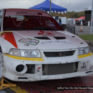 V1HMS Mitsubishi Lancer Evo VI - Car 218 Steve Hill / Martin Haggett