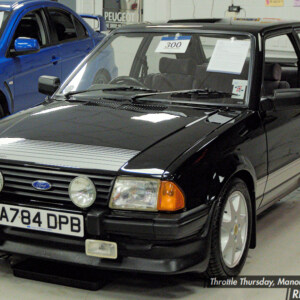 A784DPB Black 1983 Ford Escort RS 1600i