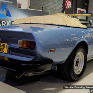 E530ODE Light Sky Blue Metallic 1988 Aston Martin V8 Volante