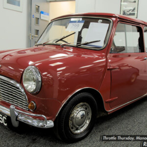 DLV355C Tartan Red 1965 Austin Mini 850 Deluxe
