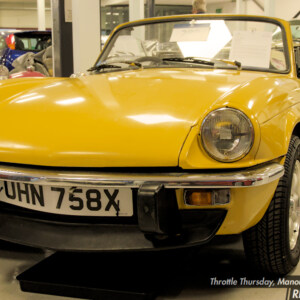 UHN758X Mimosa Yellow 1982 Triumph Spitfire 1500