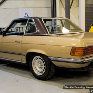 BRN565Y Gold 1983 Mercedes-Benz R107 380 SL
