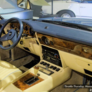 E530ODE Light Sky Blue Metallic 1988 Aston Martin V8 Volante