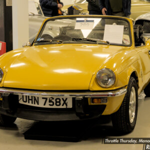 UHN758X Mimosa Yellow 1982 Triumph Spitfire 1500