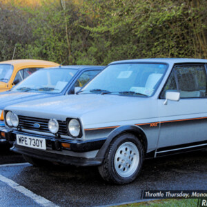 WPE730Y Silver Ford Fiesta Mk1 XR2