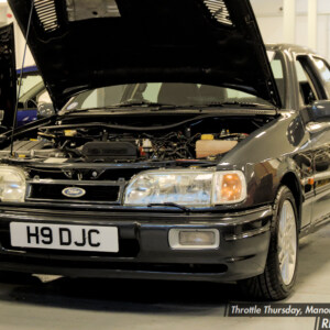 H9DJC (H515AUF) Flint Grey Metallic 1990 Ford Sierra Sapphire RS Cosworth 4x4