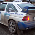 White Ford Escort RS Cosworth - Car 31