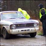 Car 204 - Drexel Gillespie/Gill Cotton -  Ford Lotus Cortina Mk2