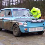 Car 217 - John Morris/Chris Flavell - Blue Hillman Imp NAX668F