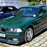 Green BMW E36 M3 GT Coupe