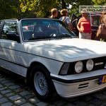 White BMW E21 323i Baur Cabriolet