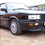 Black Audi 80 quattro Sport A312THV