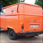 Orange VW Type 2 T2 Bay Window