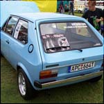 Blue VW Polo Mk1 APC664T