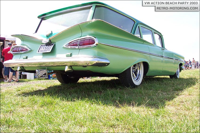 1959 Green Chevrolet Nomad JAS590
