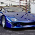 Blue Ferrari F40 F40BLU