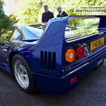 Blue Ferrari F40 F40BLU