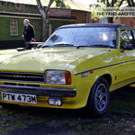 Yellow Ford Capri Mk2 3.0 PTW473M