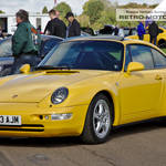 Yellow Porsche 993 911 N223AJM