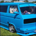 Blue VW t3 Custom TPK799X