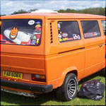 Orange VW T3 Devon Camper FAB608X