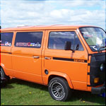 Orange VW T3 Devon Camper FAB608X