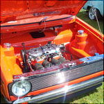 Danny Allen's Orange Mk1 VW Golf KVF938P