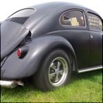 Black VW Beetle The Preacher UXB340