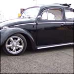 Black VW Beetle Ragtop