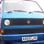 Blue VW T3 A824LRE